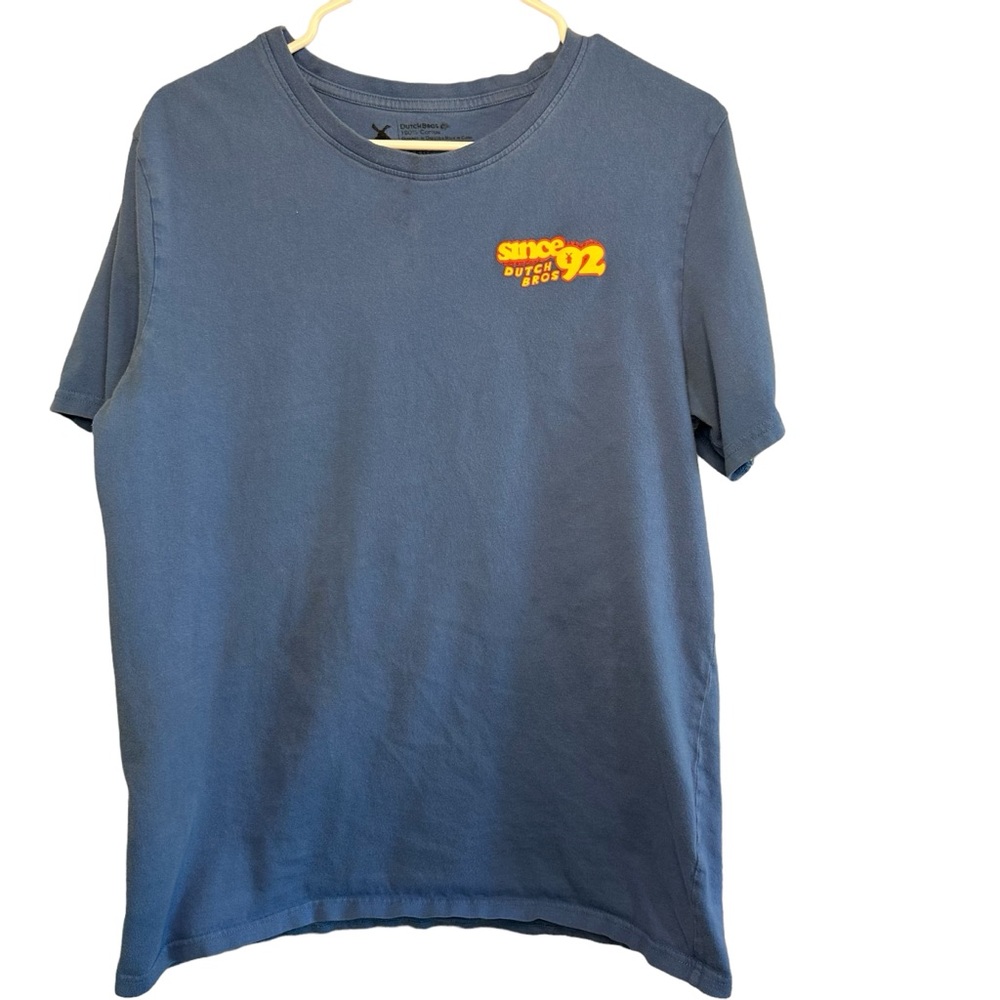 Dutch Bros BRAND NEW IN PACKAGE LARGE+XXL Blue “Dutch Bros Since 92” NWT